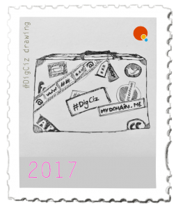 One of the stamps I made