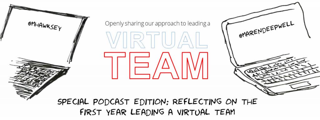 Cover image: Special Podcast Edition: Reflecting on the first year leading a virtual team