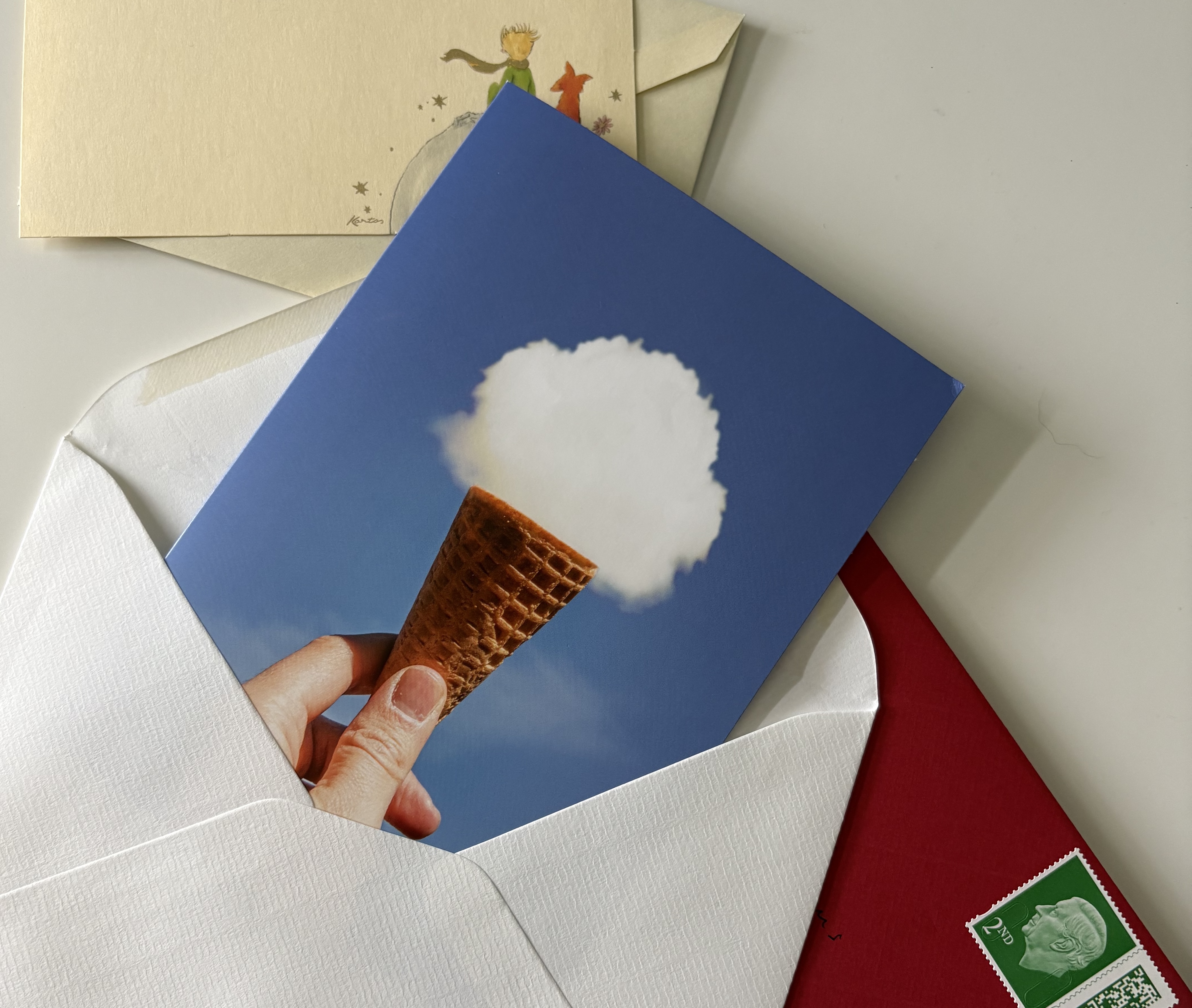 Photo of letters and cards