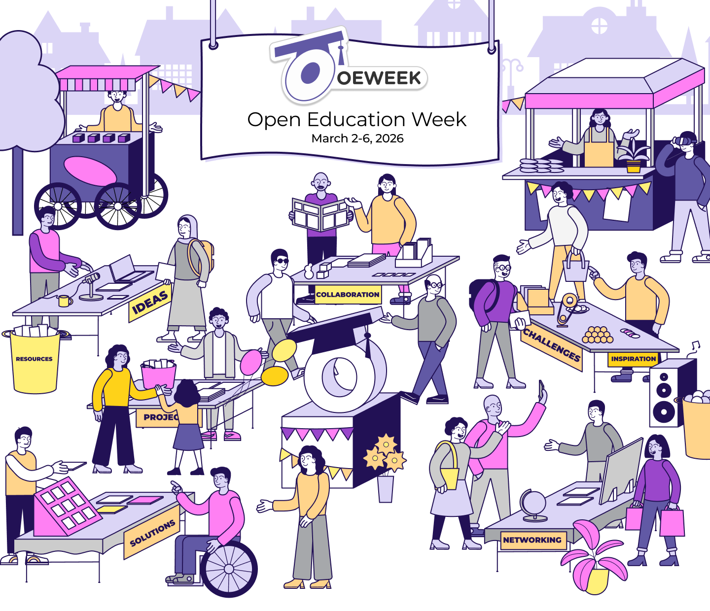 Open Education Week logo